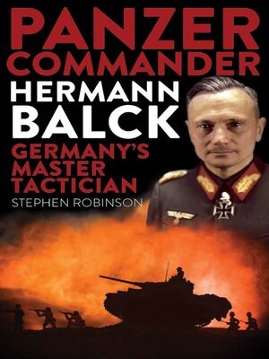 cover image of Panzer Commander Hermann Balck